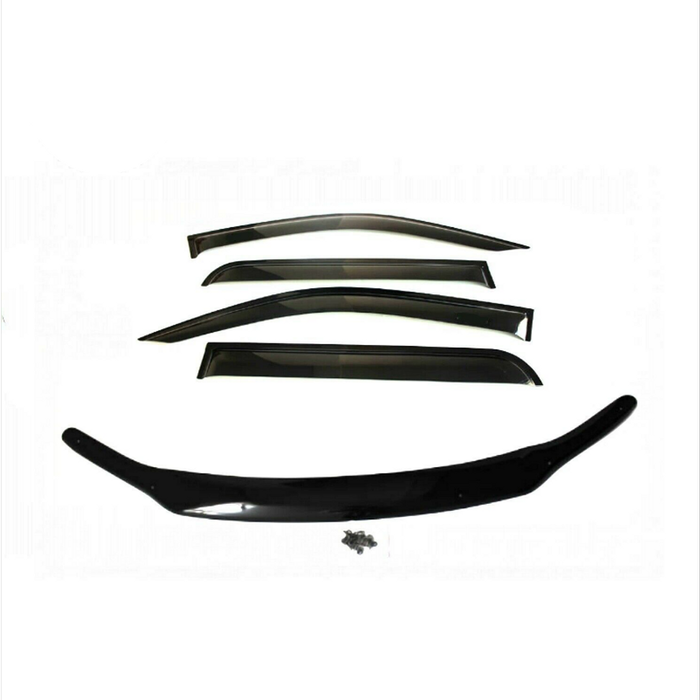 Revo Style Bonnet Protector & Weathershields For Toyota Hilux 2015-2019