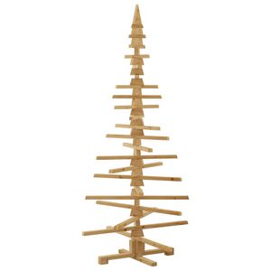 vidaXL Wooden Christmas Tree KOTKA Solid Pine Wood