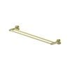 Gareth Ashton Brushed Brass 760mm Double Towel Rail