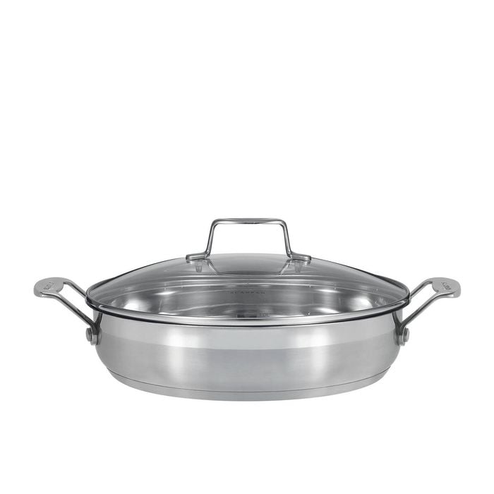 Scanpan Impact Chef's Pan with Lid 28cm