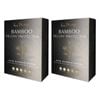 2x Bas Phillips Bamboo Pillow Protector Pillowcase 50cm X 75cm White