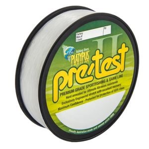 Platypus Pre-Test Mono Fishing Line Clear 500m 15kg
