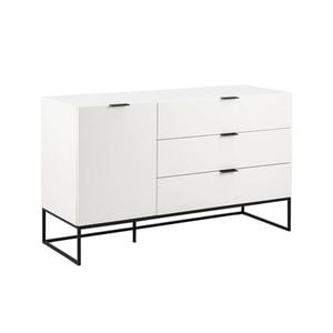 Modern Furniture SVANA Sideboard Buffet 134cm - White
