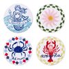 Porto Nautilus Set of 4 Coasters 10x10 cm Del Mare