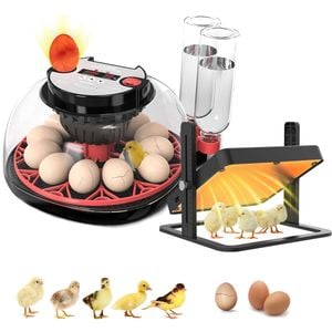 Advwin Automatic 16 Egg Incubator+ Chicken Brooder Heating Plate