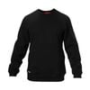 Hard Yakka Black Crew Neck Fleece Jumper - Size S
