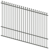 ProtectorAl 1201-2400W x 1800H Woodland Grey Spear Top Pool Fence Panel Raked Up to 15º