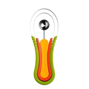 3pc Chef'n Scoop Troop 21.5cm Melon Baller & Fruit Set