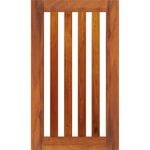 Corinthian 2040 x 1020 x 40mm Entrance Door Infinity Clear Glass INFWS5VG - Clear