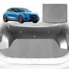 6D Diamond Car Boot Mat for Ford Mustang Mach-E 2021-Current-upper-Cargo Mat-Grey-Outback GT