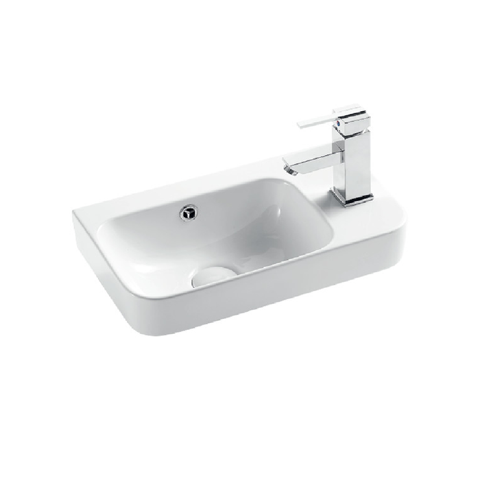60 Series 450mm Wall Basin Right Hand