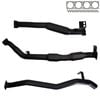 Ignite Exhausts Turbo Back For Toyota Landcruiser 76 Series V8 Wagon 3" Cat & Hotdog 409 Stainless Steel
