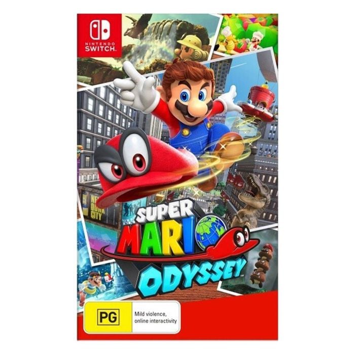 Nintendo Switch SWI Super Mario Odyssey Action & Adventure Video Game