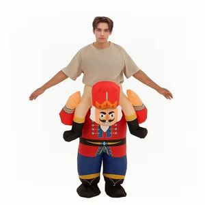 Lifebay Nutcracker Soldier Inflatable Ride-On Costume