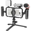 SmallRig All-in-One Video Kit For Smartphone Creators with Audio and Lighting System Full