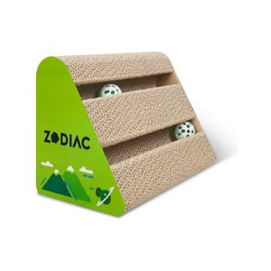Zodiac Kiwi 28x17cm Triangle Home Cat Scratcher W/ Ball