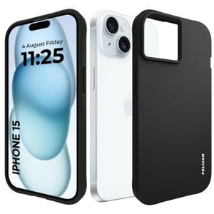 Pelican Ranger Protective Slim Case for iPhone 15/14/13 - Black