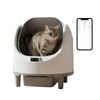 Rooster Farms Smart Cat Litter Box Automatic WiFi Self Cleaning Tray 68L