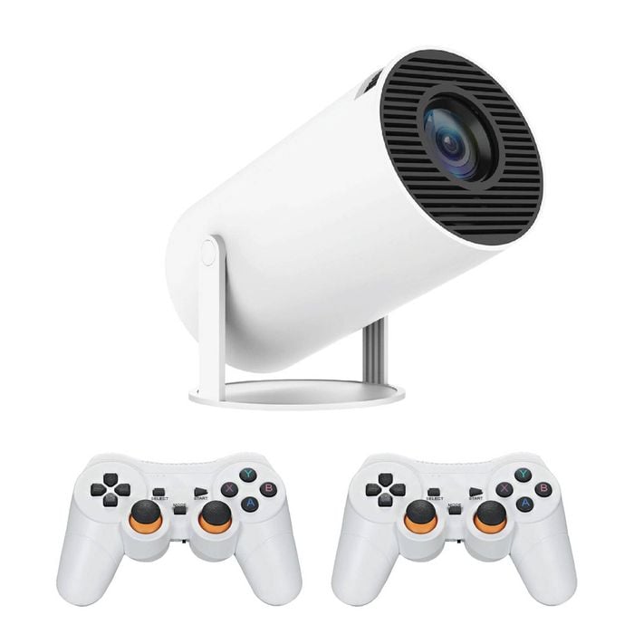 Laser Smart Android Projector with Games (White)