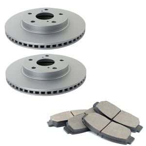 Basco Front Brake Pads + Disc Rotors for Toyota Corolla ZRE152 ZRE182 - 275mm DB1802 - BRK1010