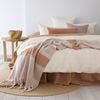 Lores Quilt Cover Set Stone - Double