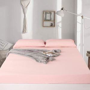 Ramesses 1000TC Linen Bamboo Fitted Sheet Combo Set - Queen