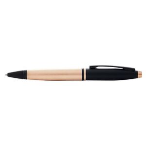 Cross Calais Fountain Pen Signing/writing Medium Nib Brushed Rose Gold/black