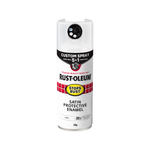 Rust-Oleum 340g White Satin Stops Rust Custom Spray 5 In 1 Spray Paint