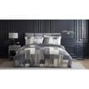 Ardor Cameron Cotton Sateen Comfort Quilt Cover Set King Bed Charcoal