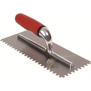 DTA 6mm Bright Steel Notch Trowel
