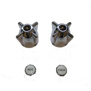 Irwell Chrome MK2 Handle And Button Set
