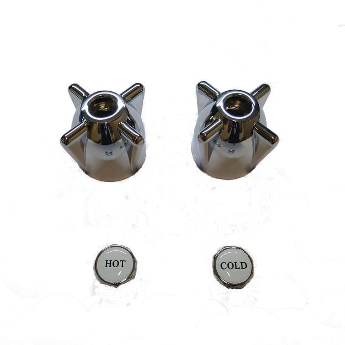 Irwell Chrome MK2 Handle And Button Set