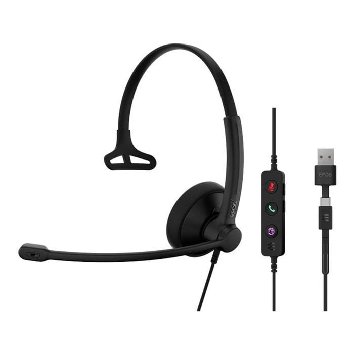 Epos Impact 100 Ms Mono Corded Usb-c/a Headset