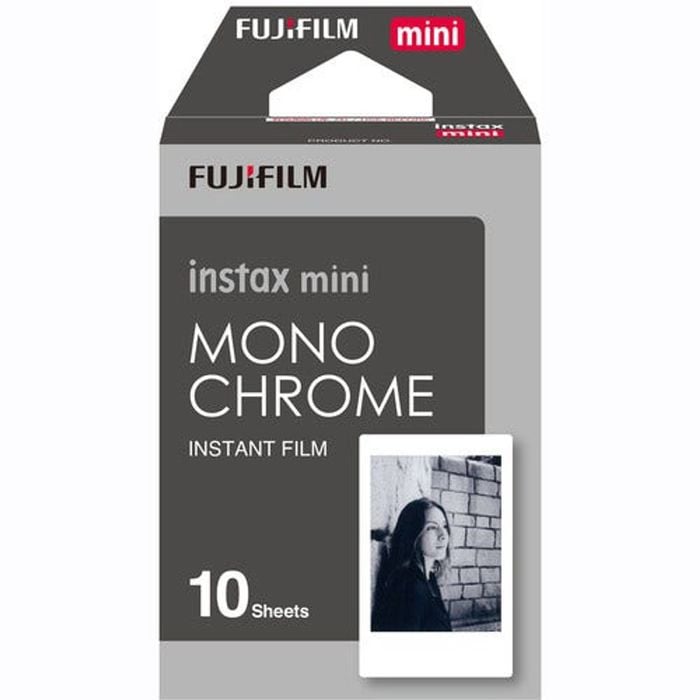 Fujifilm Instax Mini Monochrome Film (10 Pack)