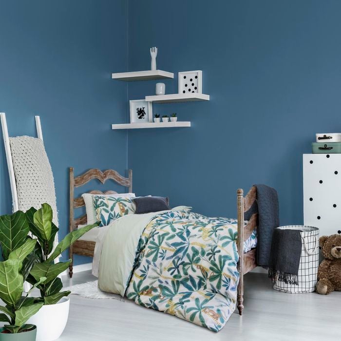 Jelly Bean Kids Double Chambray Wild Quilt Cover Set