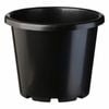 IP Plastics 15L Round Pot Black - 32cm