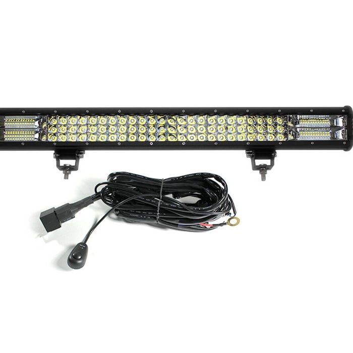 Elinz 26" inch 3 Rows LED Light Bar Work Driving FLOOD SPOT COMBO Offroad 4WD - Philips | 26" | Triple Rows
