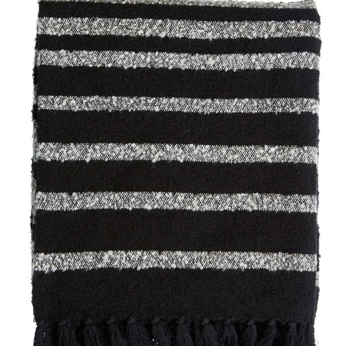 Bedding House 130cm x 170 cm Black Honshu Black Throw