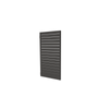 Sector Panel Fencing 1.5 x 1.0m Ironsand Eco Slat Gate
