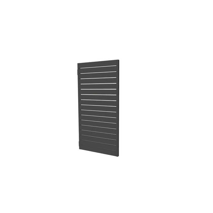 Sector Panel Fencing 1.5 x 1.0m Ironsand Eco Slat Gate