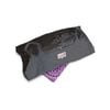 Sweet Goodbye COCOON - Soft Pet Casket - Burial & Cremation Ceremony Kit (Classic Cotton) | Black/Magenta, Medium