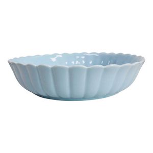 Belle Powder 25.5cm Ceramic Serve Food Dish Bowl Round Serving Tableware Blue