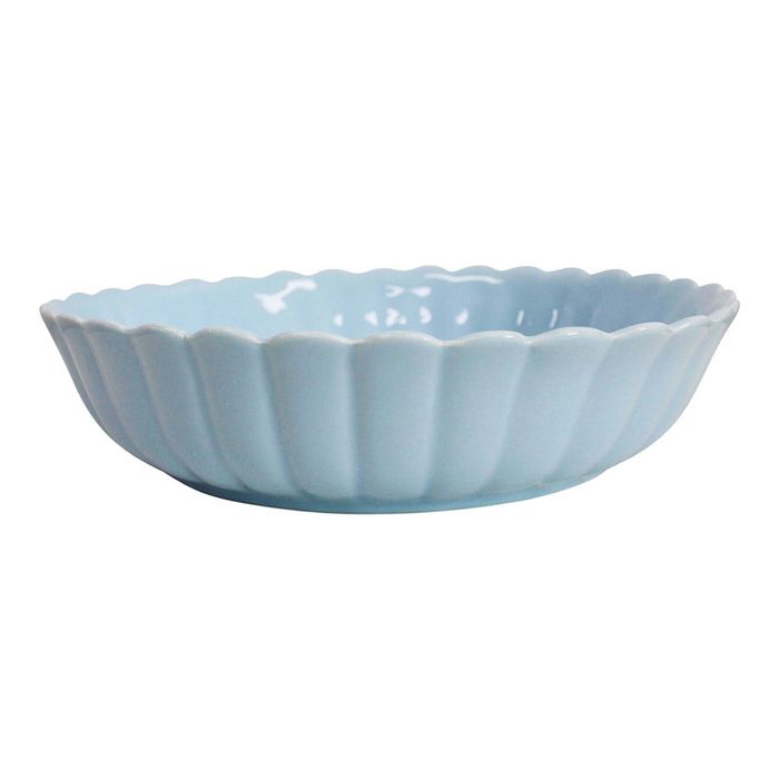 Belle Powder 25.5cm Ceramic Serve Food Dish Bowl Round Serving Tableware Blue