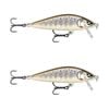 2x Rapala 5.5cm Countdown Sinking Hardbody Balsa Fishing Lures - Gilded Brown