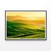 Waves Hills with Mountains  Print 100% Australian Made 120x90cm  (Poster)