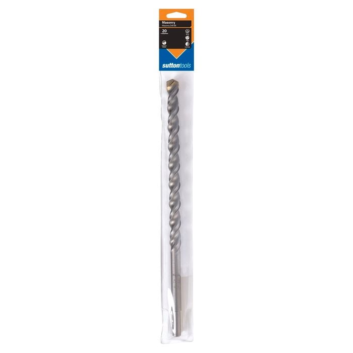 Sutton Tools 20 x 400mm DB TCT Masonry Drill Bit Bunnings Australia