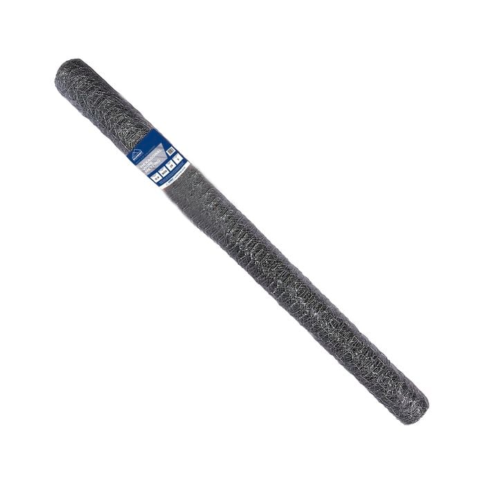 Summit Steel & Wire 25 x 0.9mm Hex 90cm x 5m Galvanised Netting
