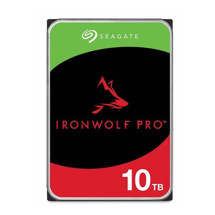 Seagate 10TB 3.5' IronWolf Pro NAS  SATA Hard Drive -5-year limited warranty -6Gb/s Connector