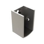 Emro Clear Anodised Shower Track Wall Mounting Bracket