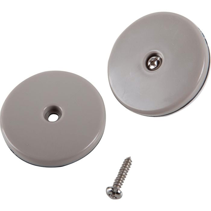 Surface Gard 50mm Round Screw In Slide Glides - 4 Pack
